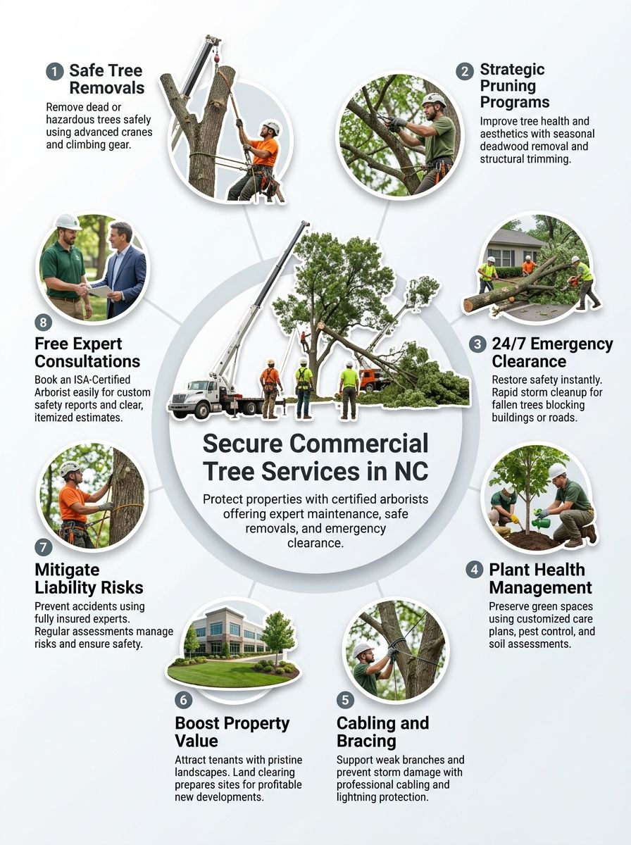 Commercial Tree Services in Burke & Caldwell County Commercial Tree Services in Burke & Caldwell County